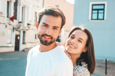 A happy story about a Hungarian bride Linda and a Lucas from America