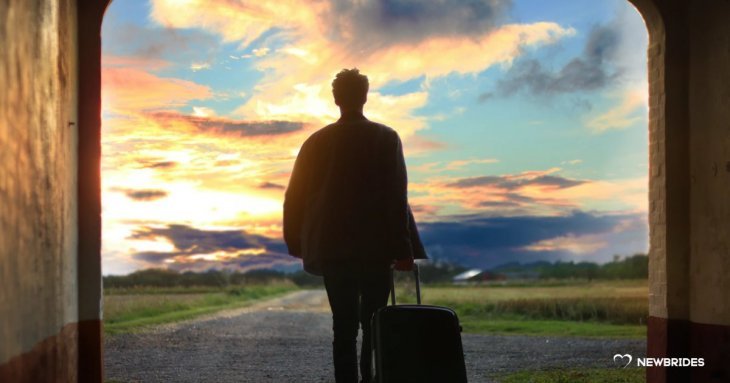 Visiting a bride destination