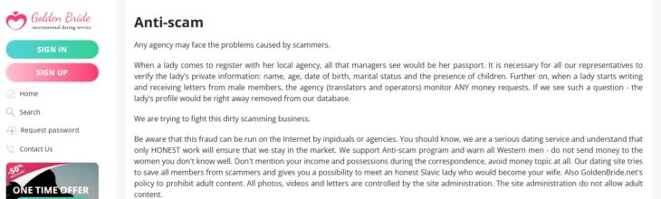 Is GoldenBride legit